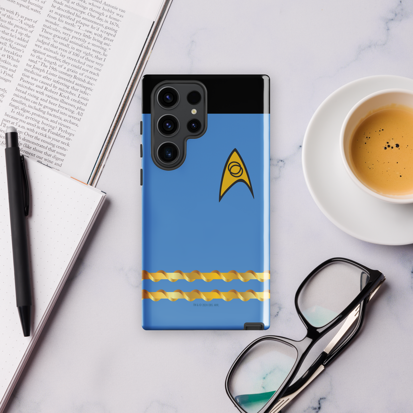 Star Trek: The Original Series Science Uniform Tough Phone Case - Samsung - Paramount Shop