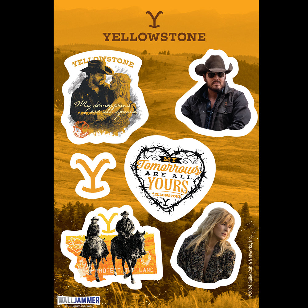 Yellowstone Rip & Beth Wall Decals