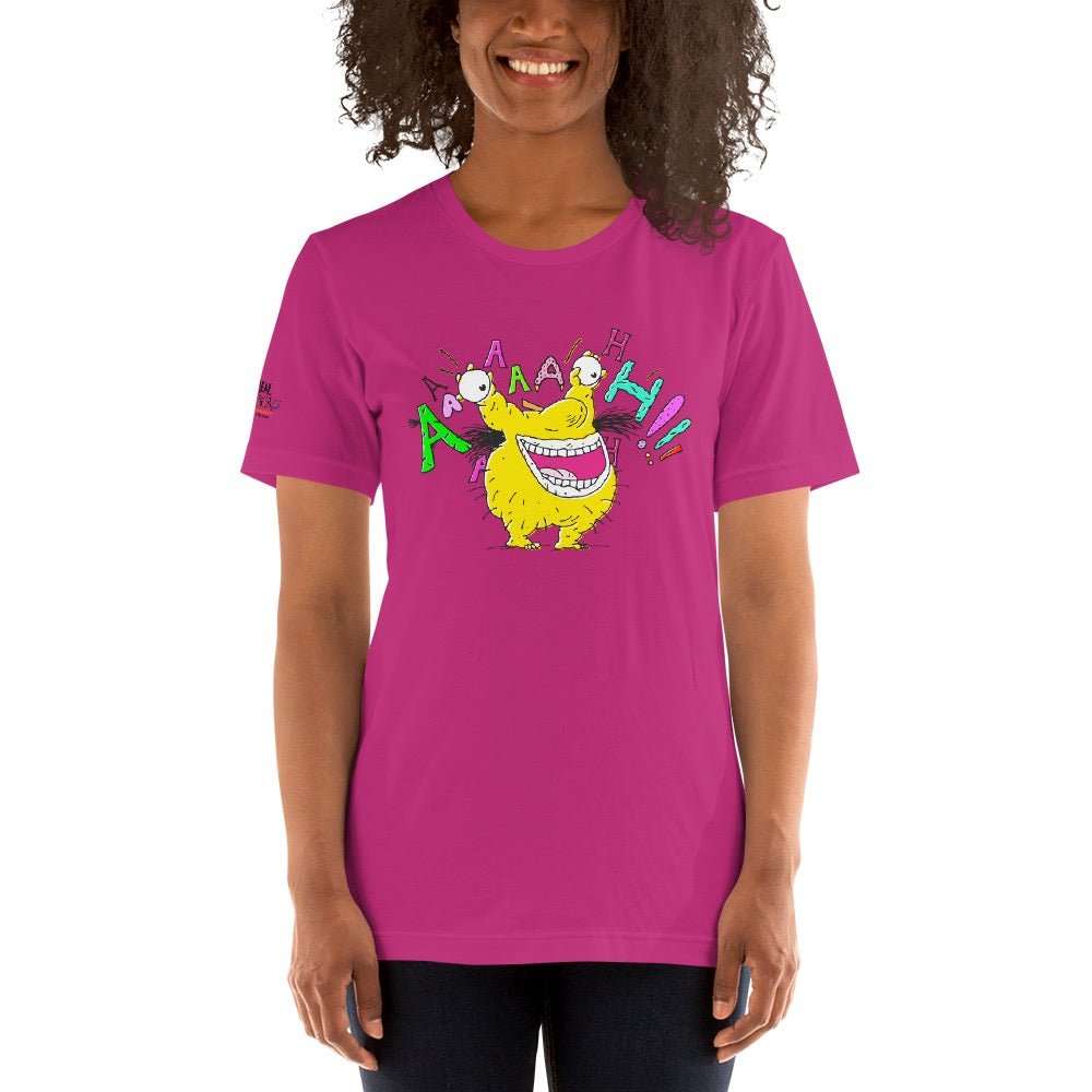 ahh real monsters shirt Aaahh!!! Real Monsters Krumm Aaahhh! Adult Short Sleeve T-Shirt
