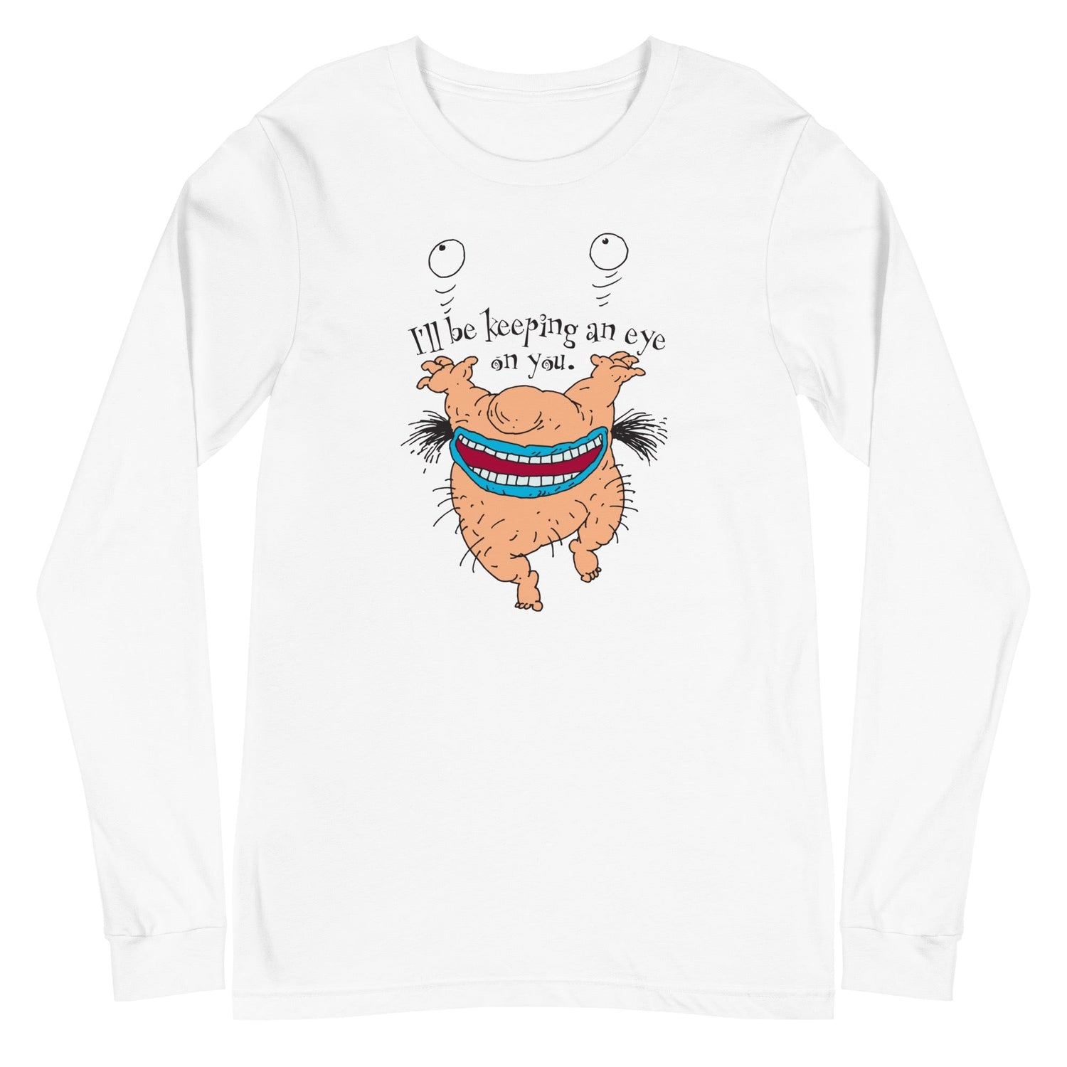 ahh real monsters t shirt Aaahh!!! Real Monsters Krumm Eye on You Unisex Long Sleeve T-Shirt – Paramount Shop