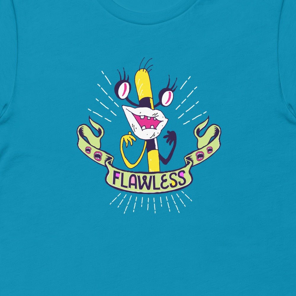 oblina ahh real monsters Aaahh!!! Real Monsters Oblina Flawless Adult Short Sleeve T-Shirt – Paramount Shop