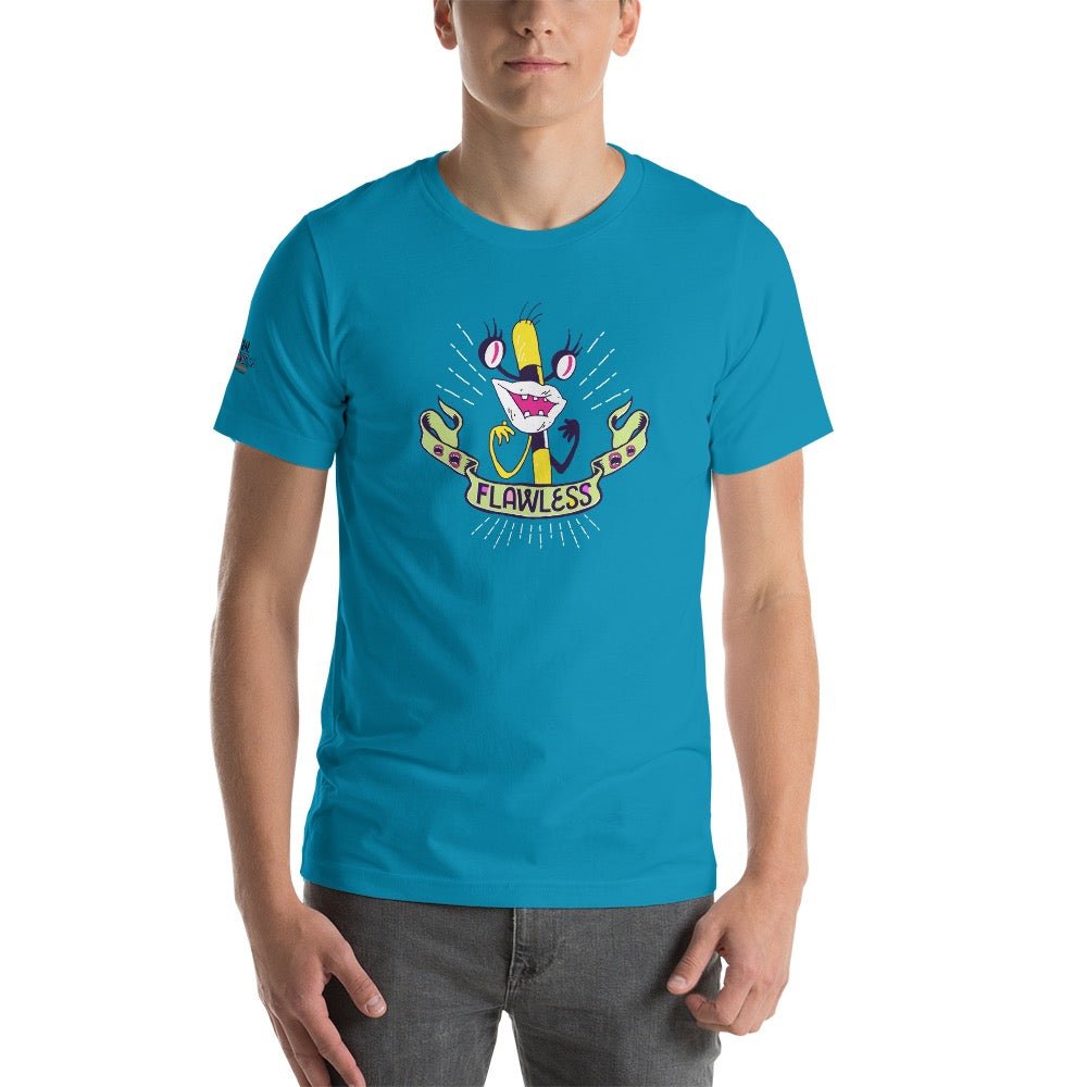 aaahh real monsters characters oblina Aaahh!!! Real Monsters Oblina Flawless Adult Short Sleeve T-Shirt – Paramount Shop