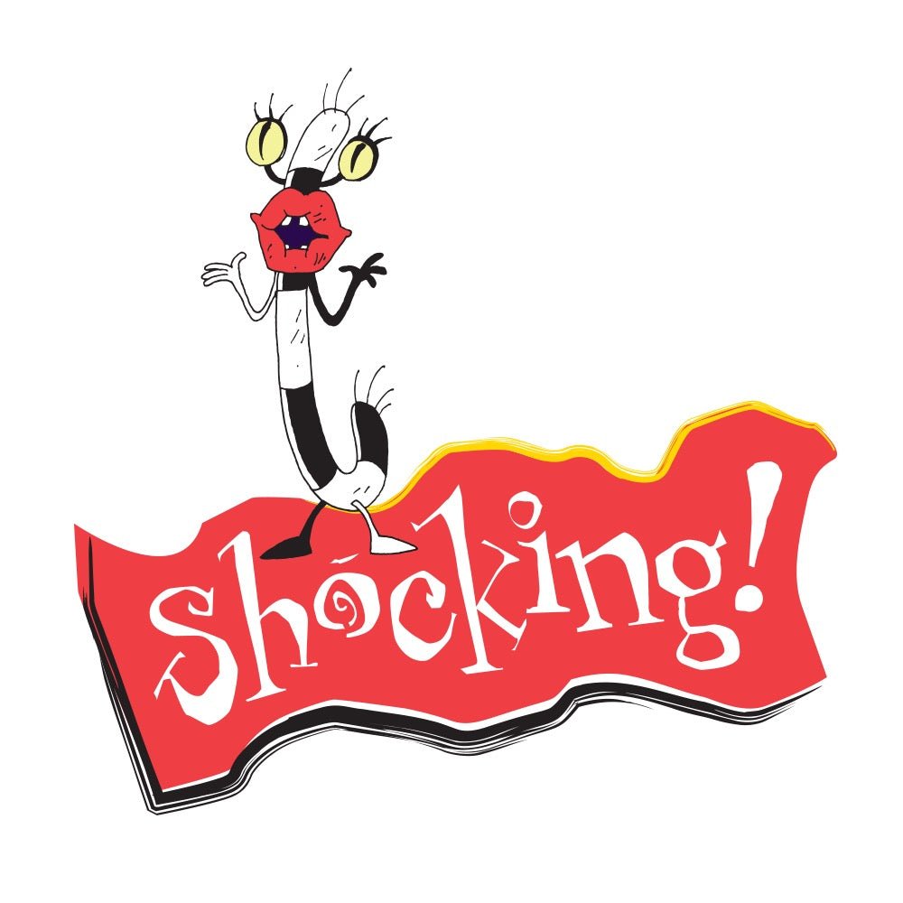 ahh real monsters character names Aaahh!!! Real Monsters Oblina Shocking! Unisex 3/4 Sleeve Raglan Shirt – Paramount Shop