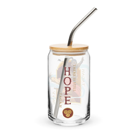 Avatar Aang: The Last Airbender Can-Shaped Glass Aang and Tagah - Paramount Shop