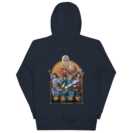 Avatar Aang: The Last Airbender Hoodie Aang Team Avatar - Paramount Shop