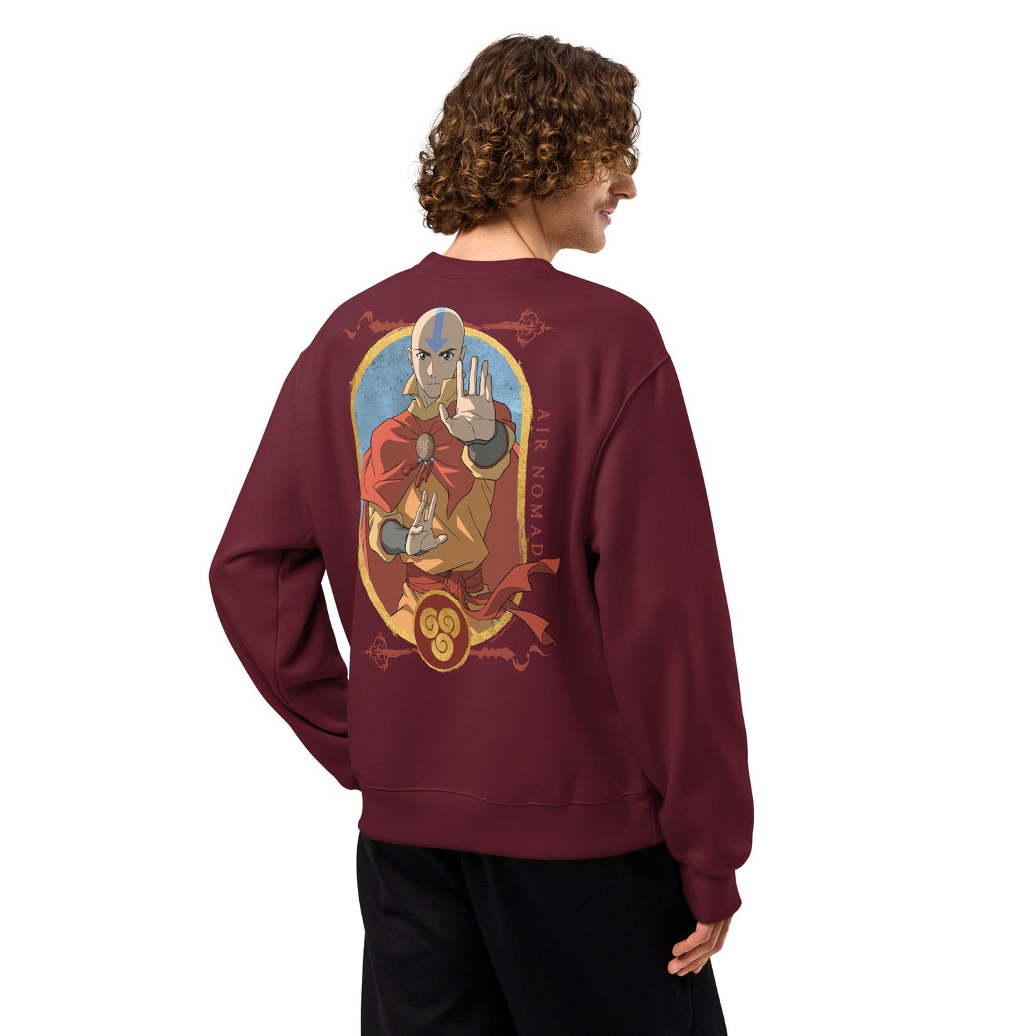 Avatar Aang: The Last Airbender Sweatshirt Aang Air Nomad - Paramount Shop