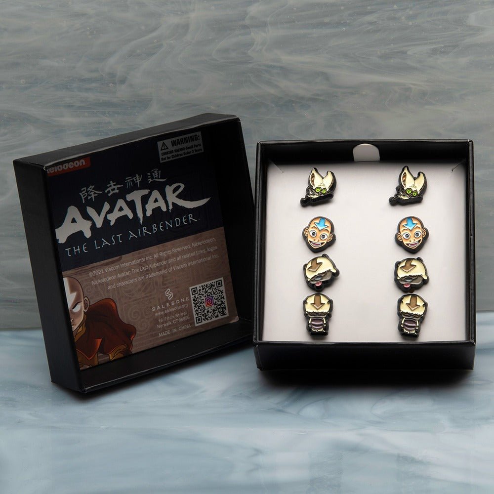 Avatar: The Last Airbender 4-Pair Earring Set - Paramount Shop