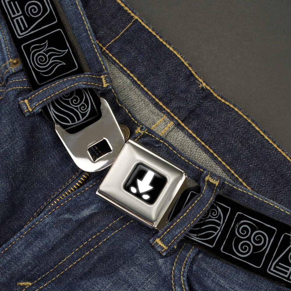 Avatar: The Last Airbender Aang Elements Seatbelt Belt - Paramount Shop