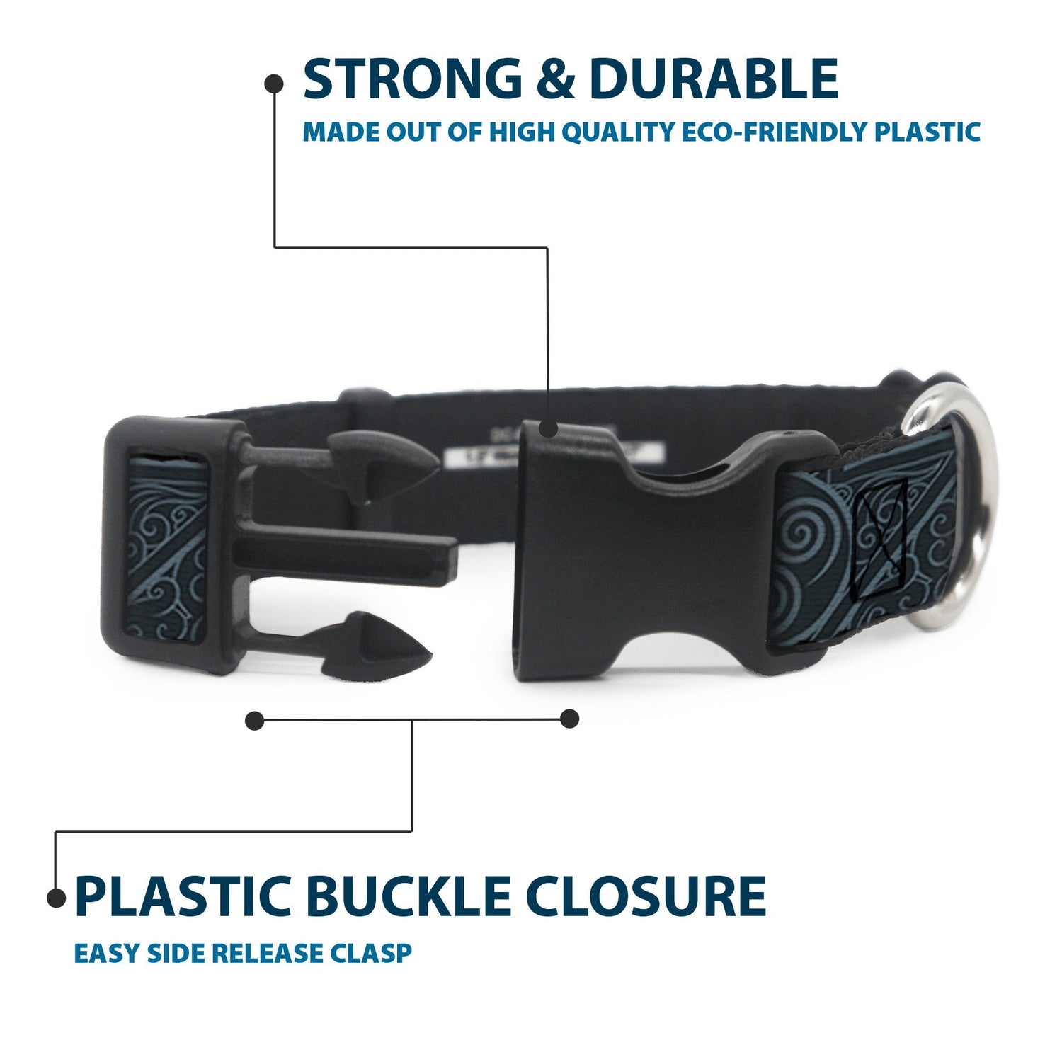Avatar: The Last Airbender Air Symbol Plastic Clip Pet Collar - Paramount Shop