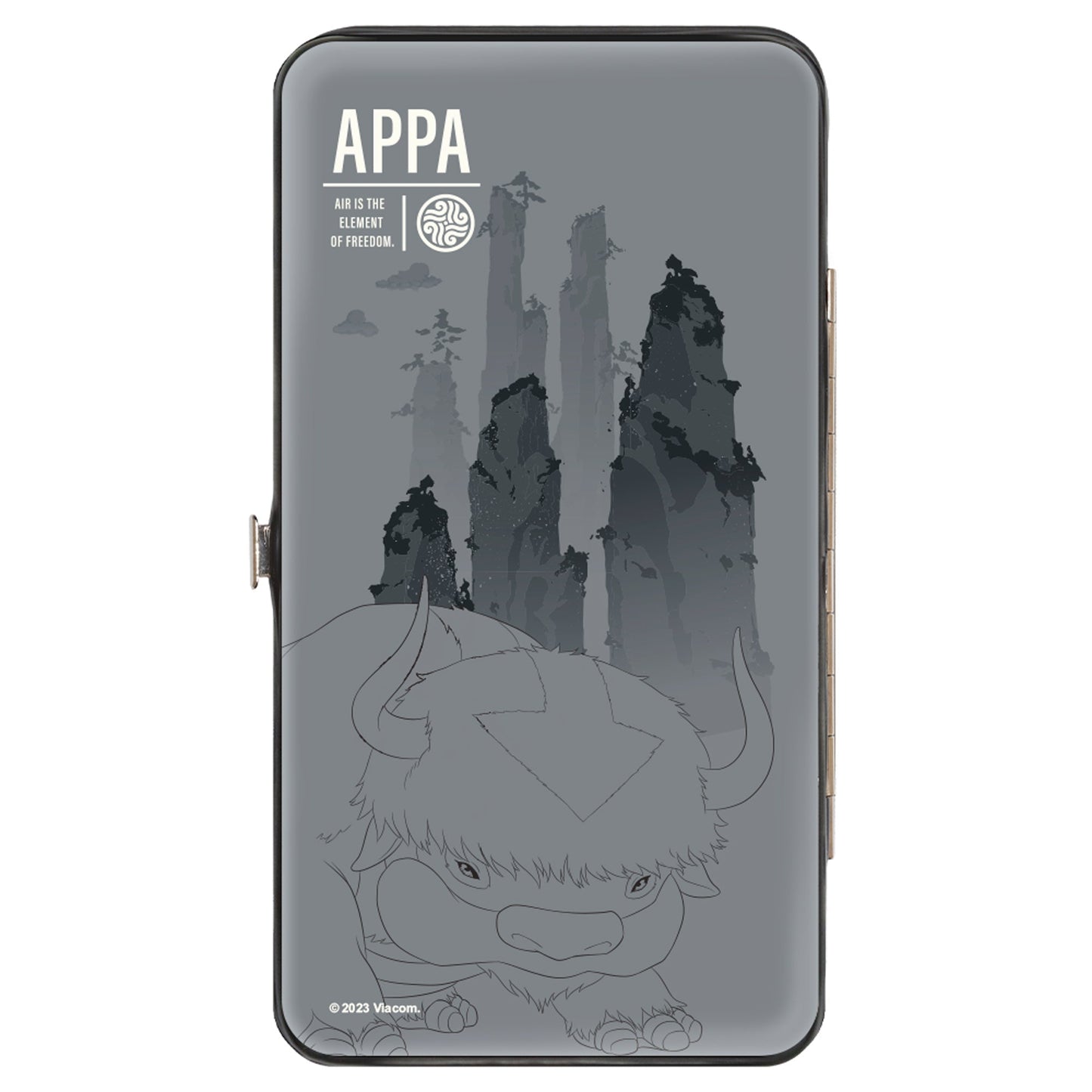 Avatar: The Last Airbender Appa Flying Pose Hinged Wallet - Paramount Shop