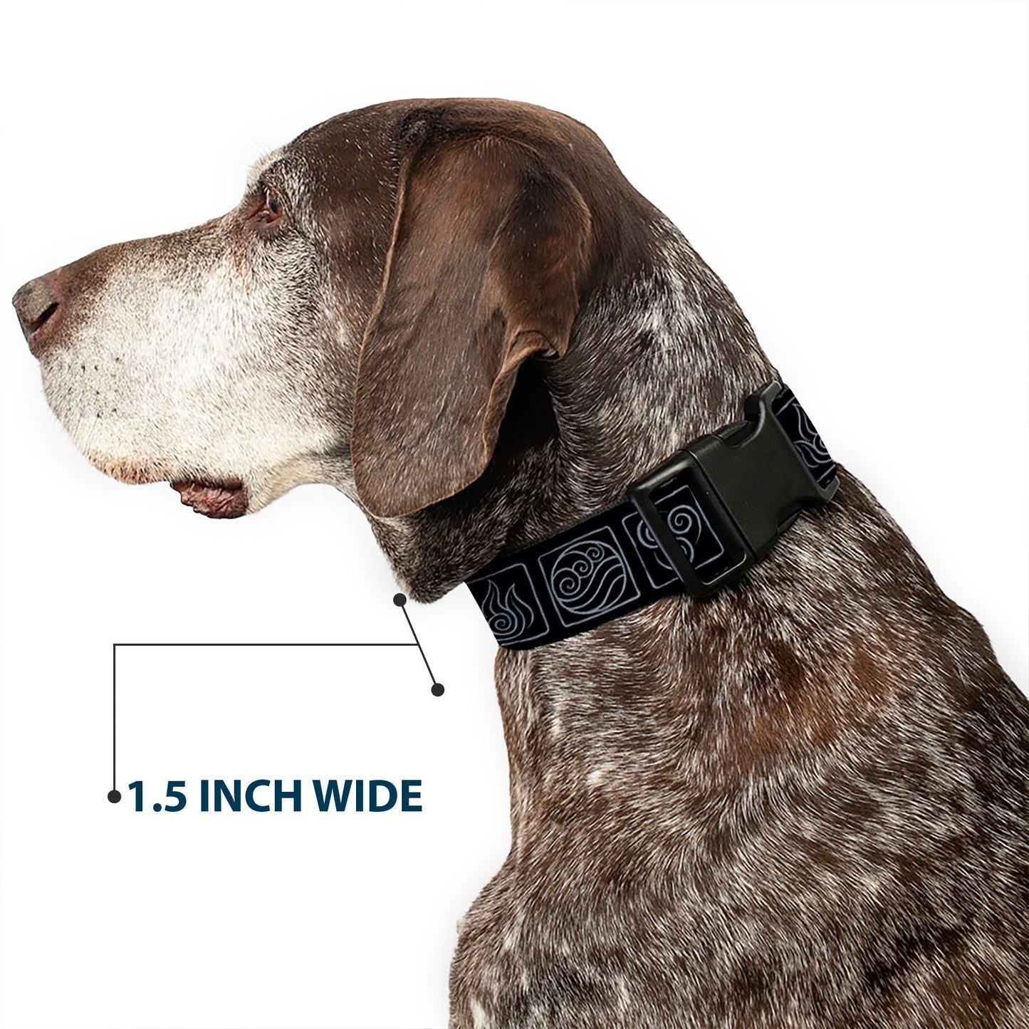 Avatar The Last Airbender Bending Elements Plastic Clip Collar - Paramount Shop