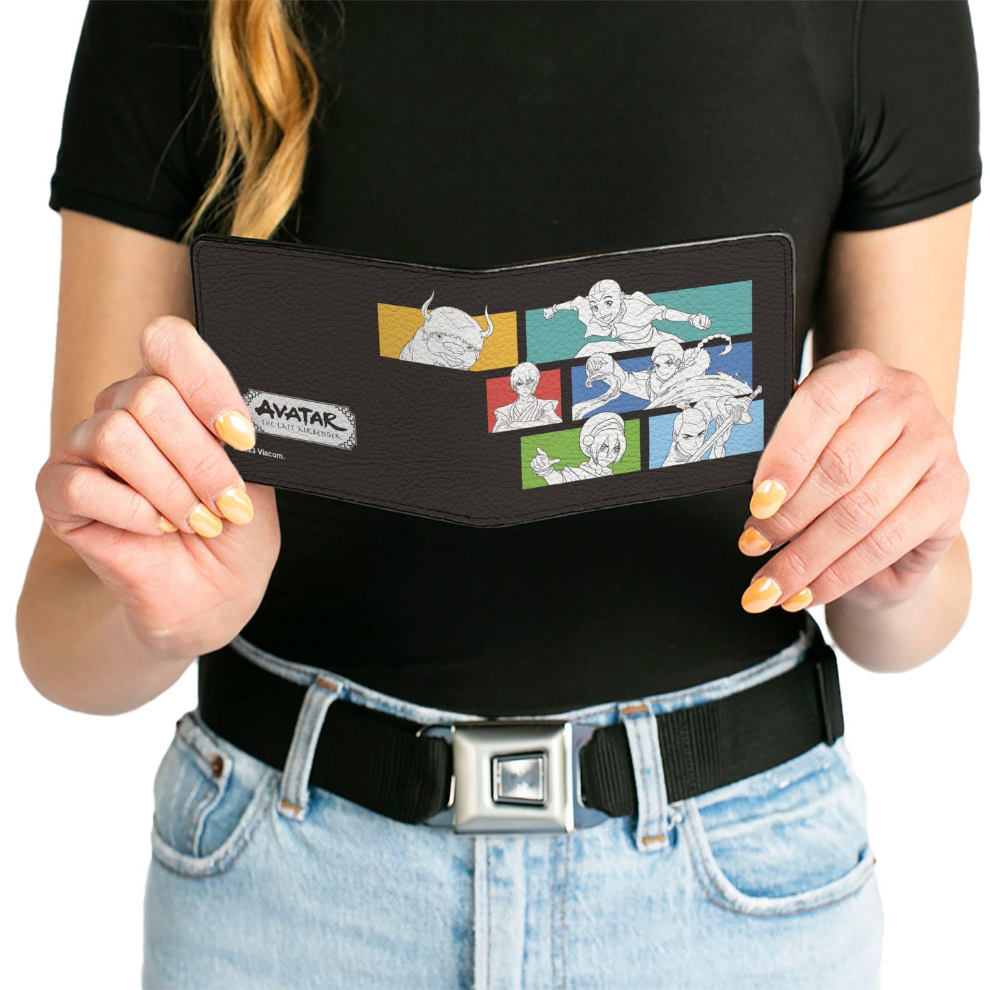 Avatar: The Last Airbender Character Blocks Bi - Fold Wallet - Paramount Shop