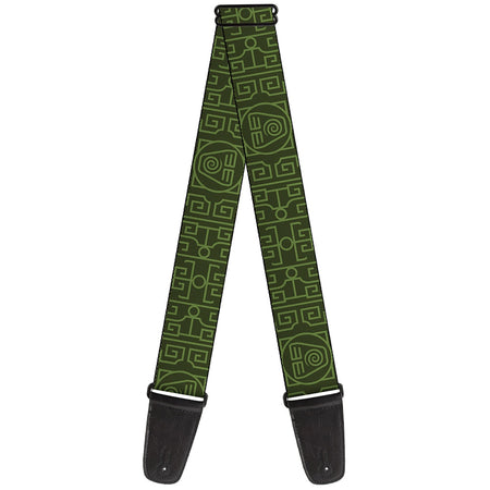 Avatar: The Last Airbender Earth Element Guitar Strap - Paramount Shop