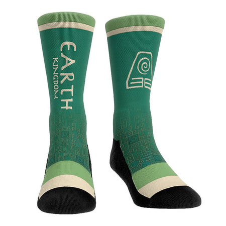Avatar: The Last Airbender Earth Kingdom Jersey Socks - Paramount Shop