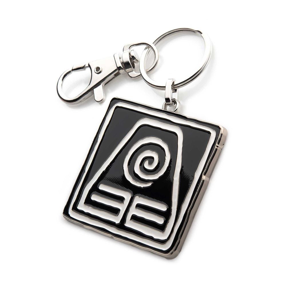 Avatar: The Last Airbender Earth Kingdom Symbol Keychain - Paramount Shop
