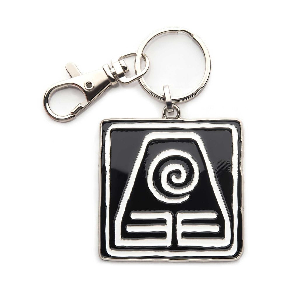 Avatar: The Last Airbender Earth Kingdom Symbol Keychain - Paramount Shop
