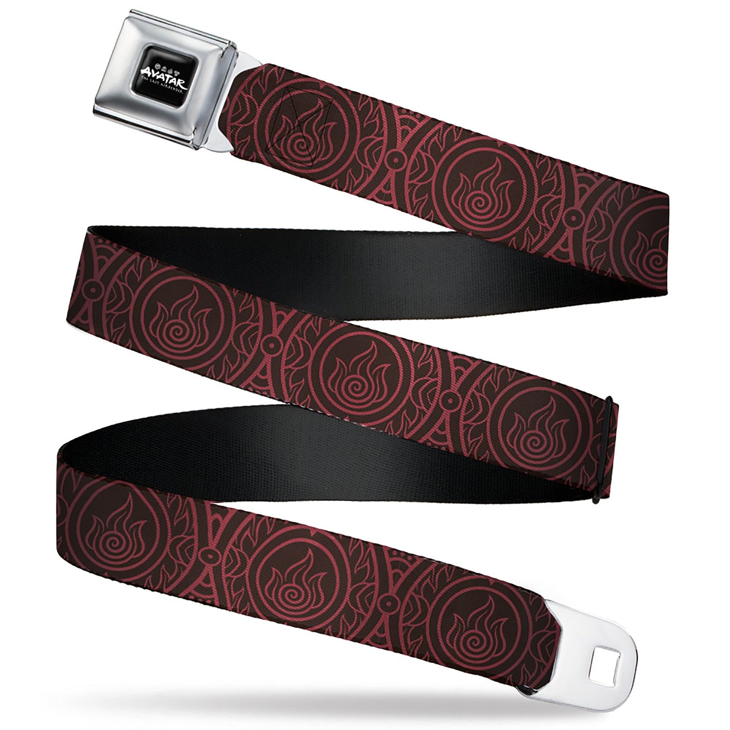 Avatar: The Last Airbender Fire Element Logo Seatbelt Belt - Paramount Shop