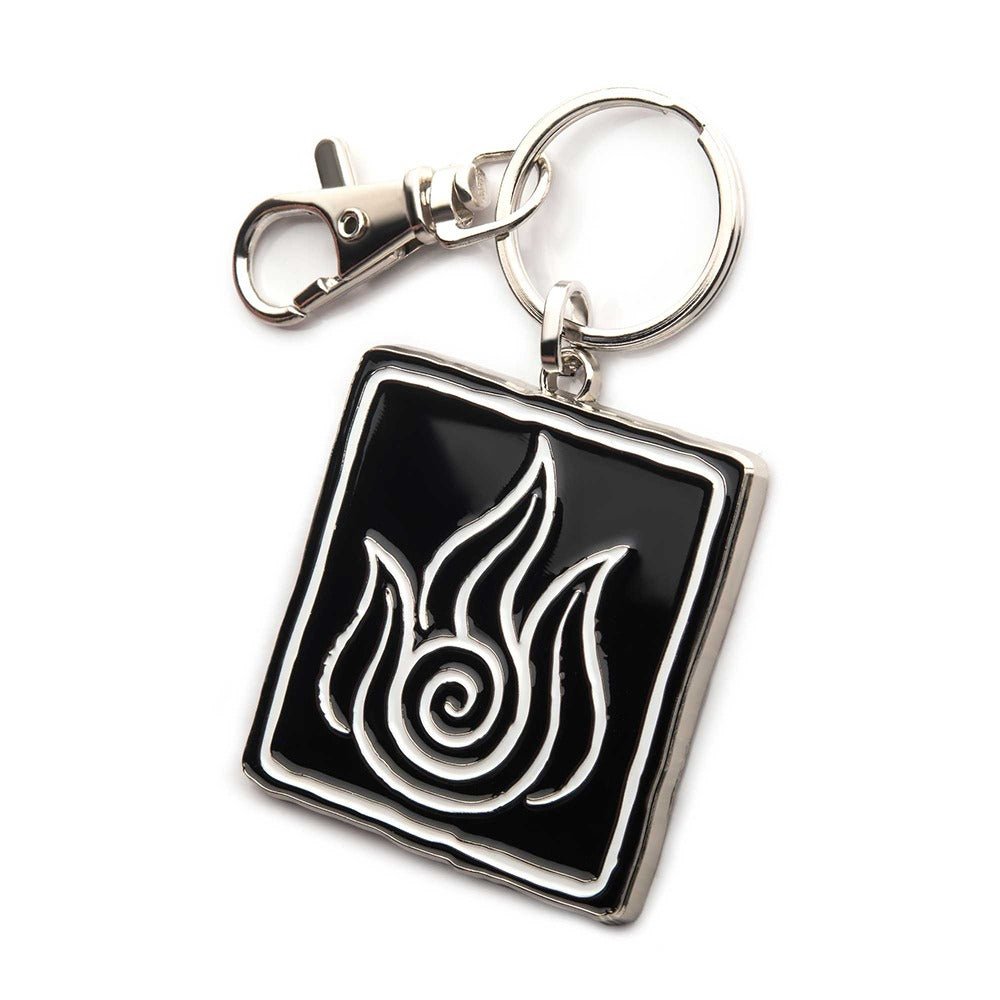 Avatar: The Last Airbender Keychain Fire Nation Symbol | Paramount Shop - Paramount Shop