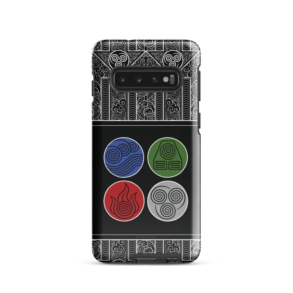 Avatar: The Last Airbender Water Earth Fire Air Samsung Case ...