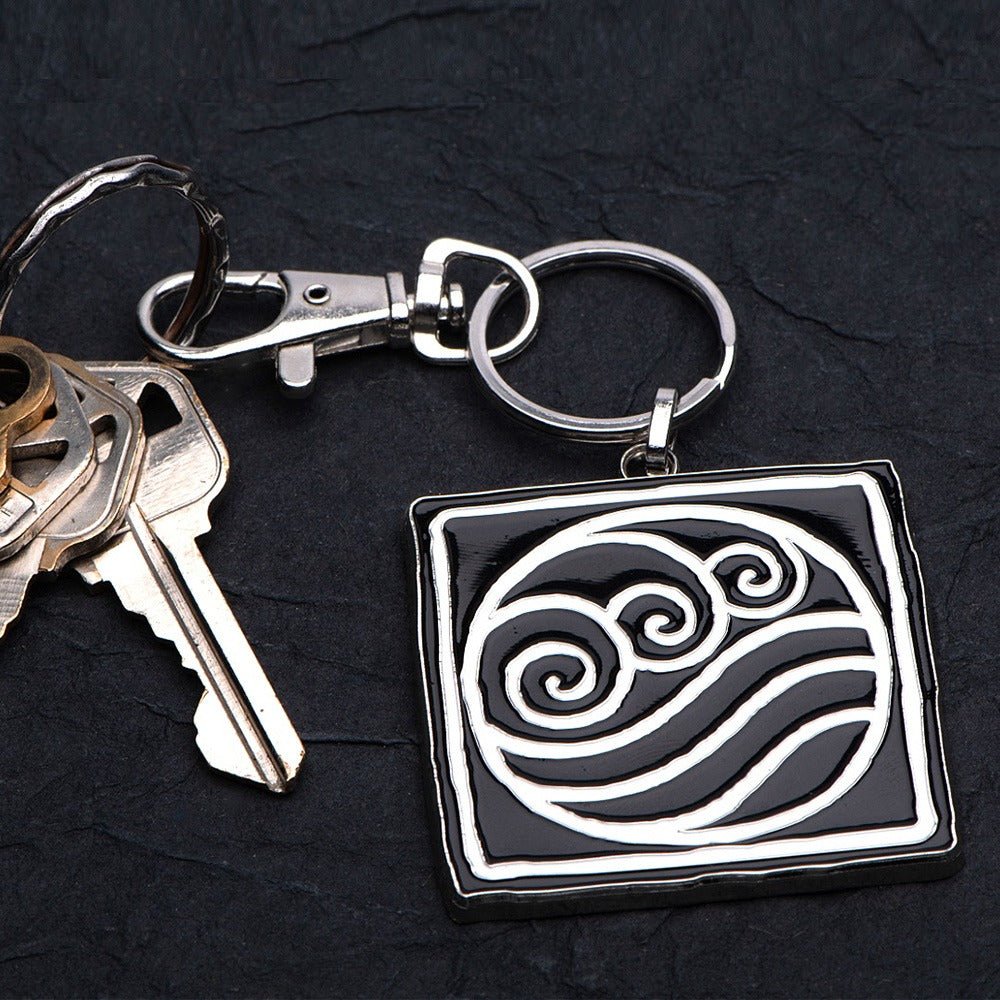 Avatar: The Last Airbender Water Tribe Symbol Keychain - Paramount Shop
