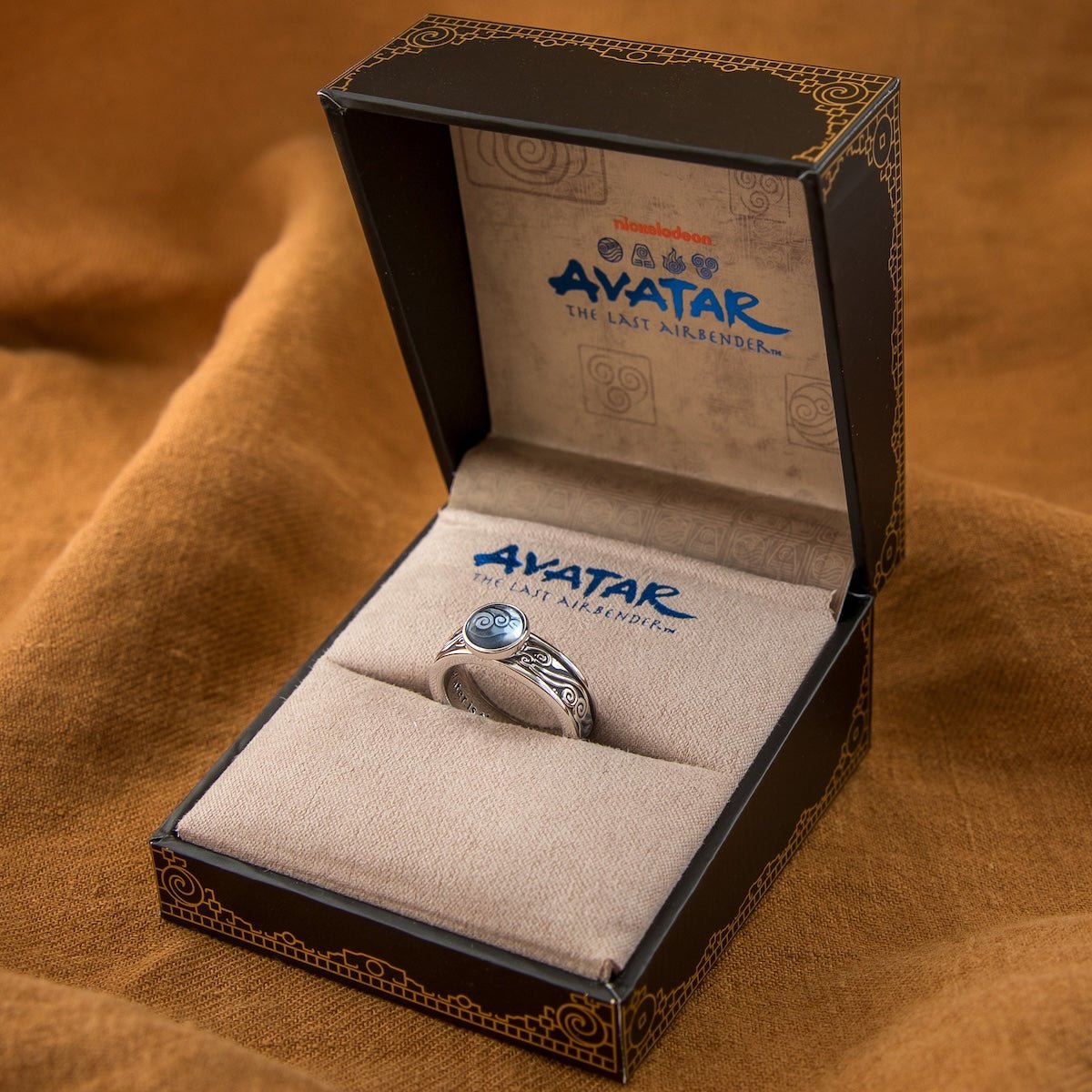 Avatar: The Last Airbender x RockLove Waterbender Spinner Ring - Paramount Shop