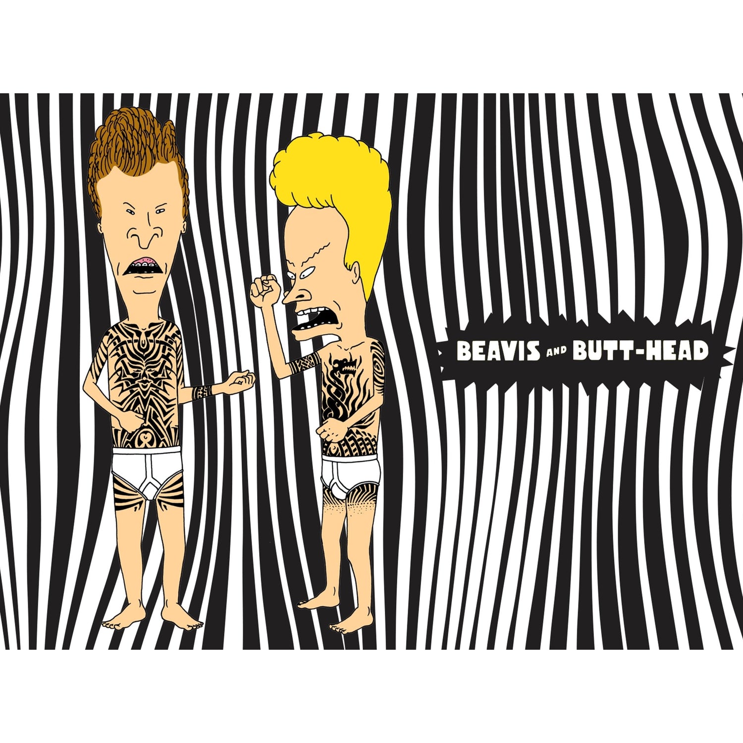 Beavis and Butt - Head This Rocks 20 oz Screw Top Water Bottle with Straw - Paramount Shop