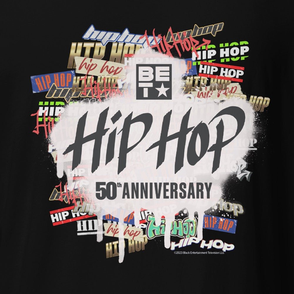 BET Hip Hop 50th Anniversary T - Shirt - Paramount Shop