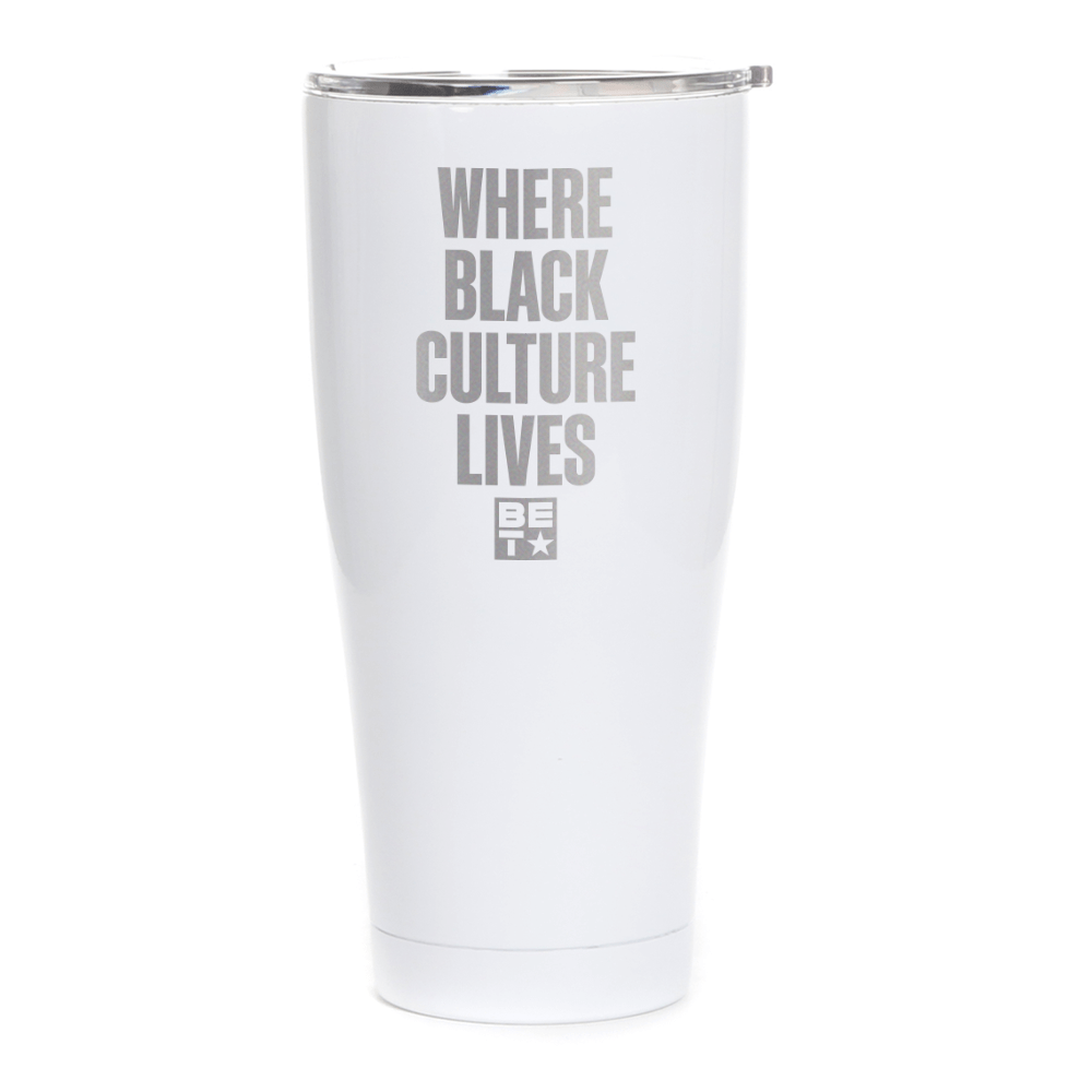 BET Where Black Culture Lives Laser Engraved SIC Tumbler - Paramount Shop