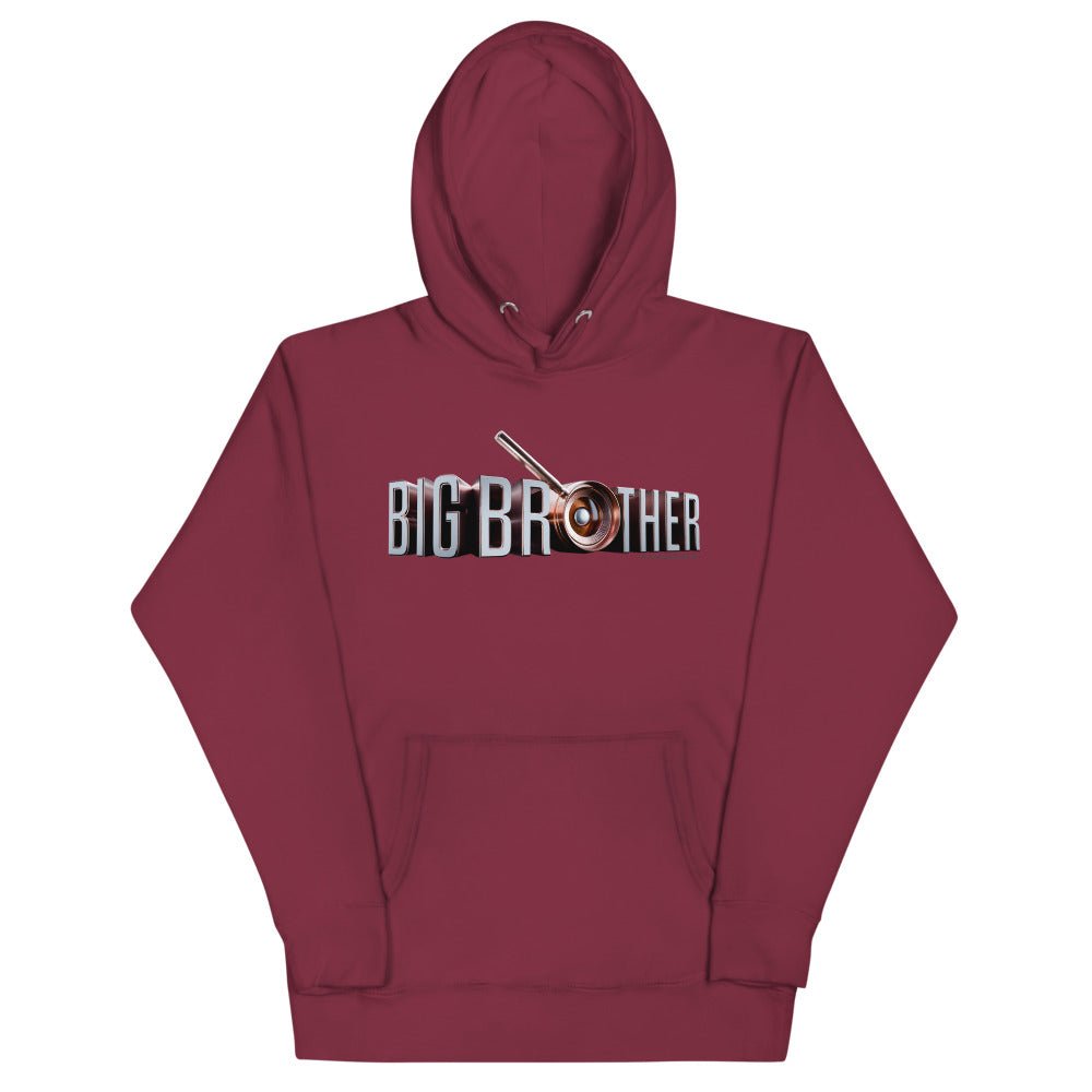 Big Brother Gold Magnifying Glass Unisex Premium Hoodie