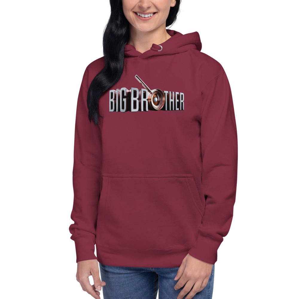 Big Brother Gold Magnifying Glass Unisex Premium Hoodie - Paramount Shop