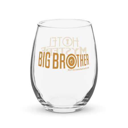 Big Brother Hotel Mystere Stemless Wine Glass - Paramount Shop