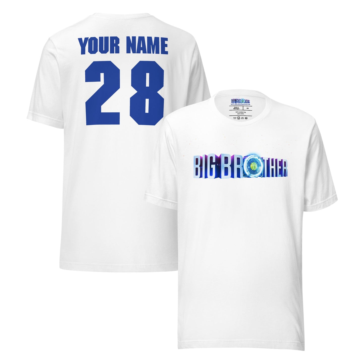 Big Brother Personalized T-Shirt Season 28 - Paramount Shop