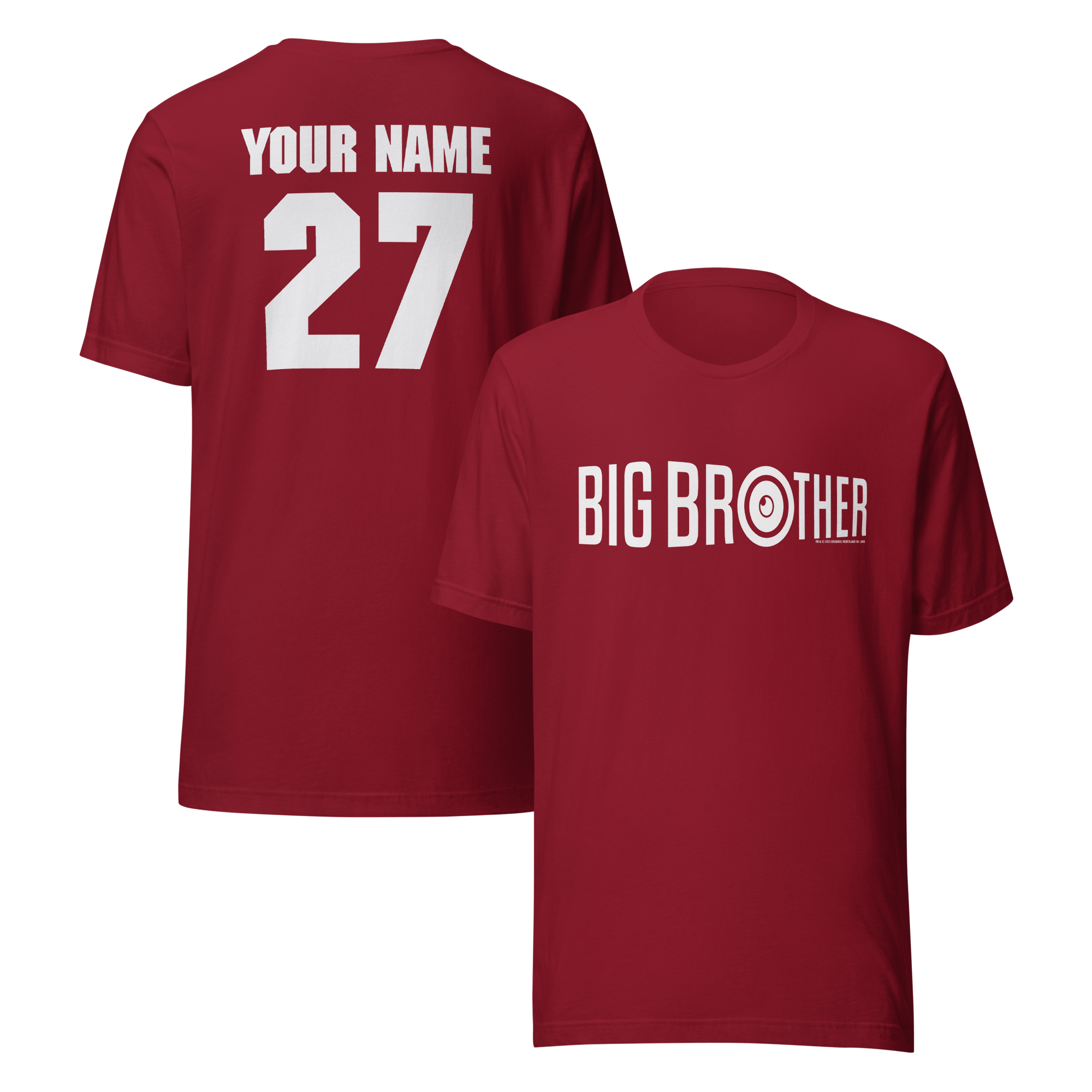 Big Brother Season 27 Logo Personalized Unisex T-Shirt
