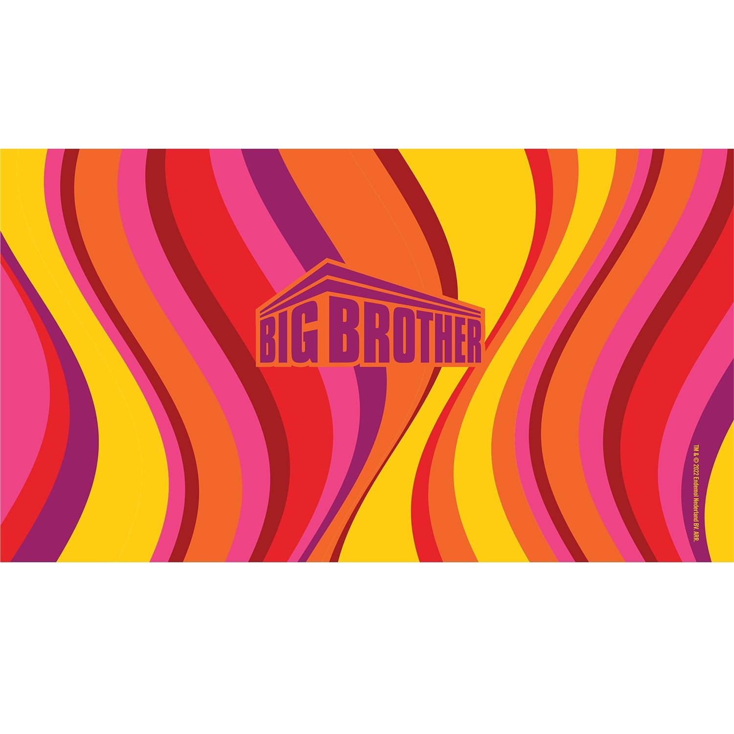 Big Brother Warm Retro 17 oz Pint Glass - Paramount Shop