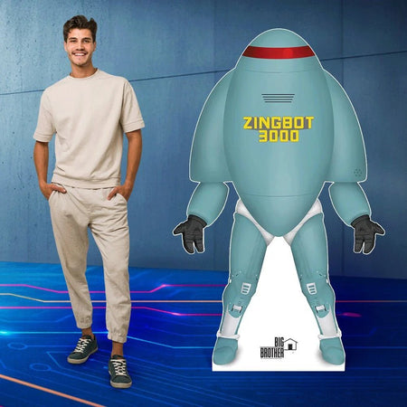 Big Brother Zingbot Life-Sized Cardboard Cutout Standee - Paramount Shop