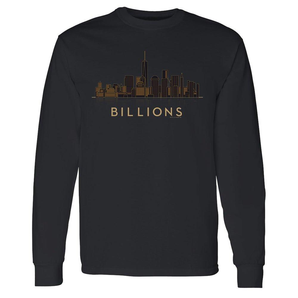 Billions Cityscape Adult Long Sleeve T-Shirt