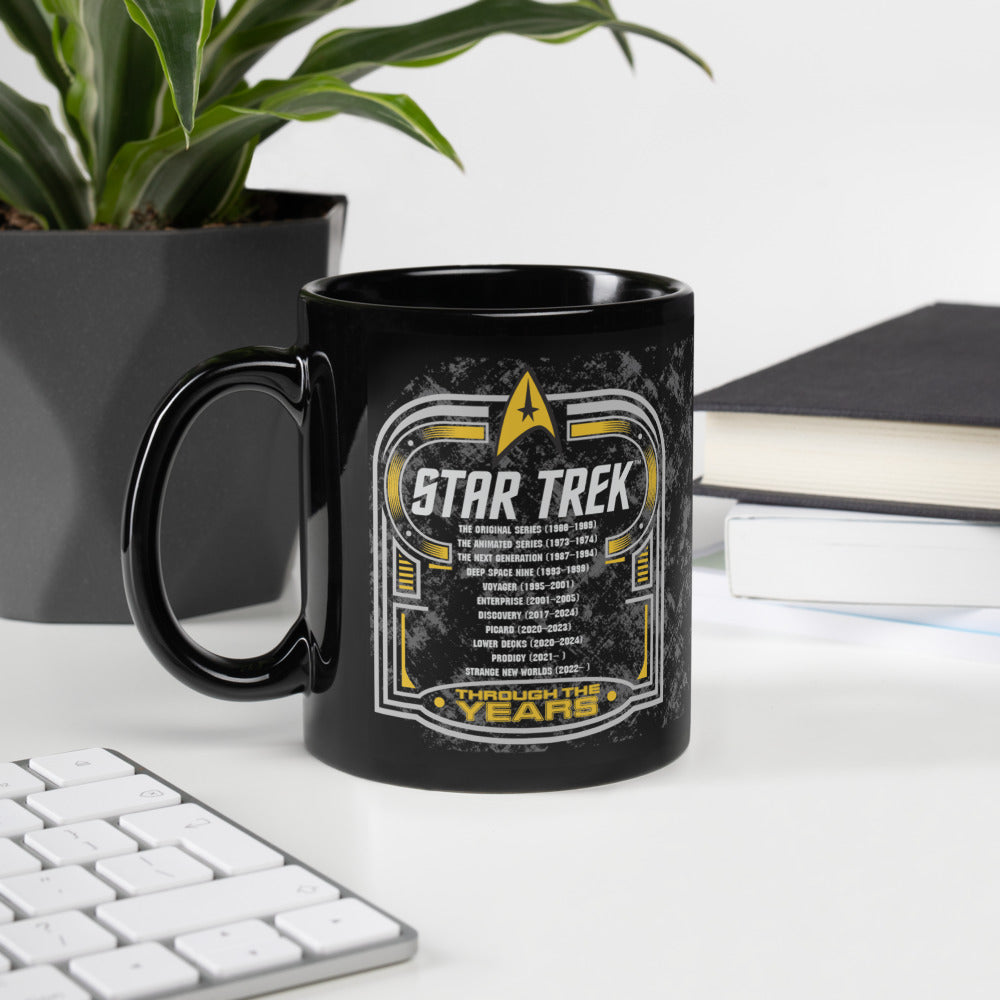 Star Trek Mug Through The Years