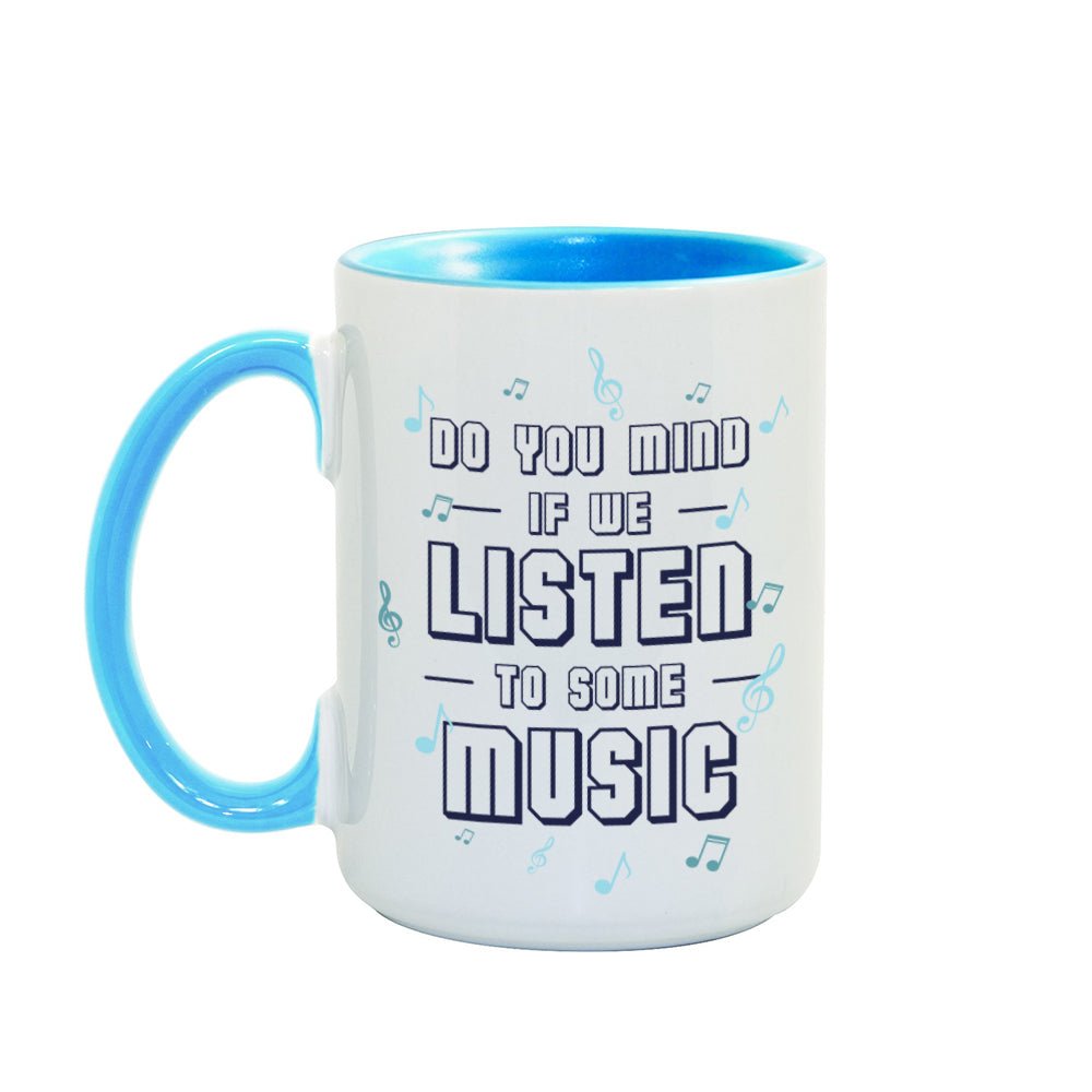 Carpool Karaoke Shall We Listen To Some Music 15 oz Two - Tone Mug - Paramount Shop