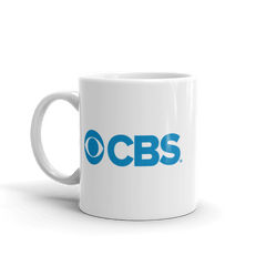 CBS Logo White Mug - White / 11 oz