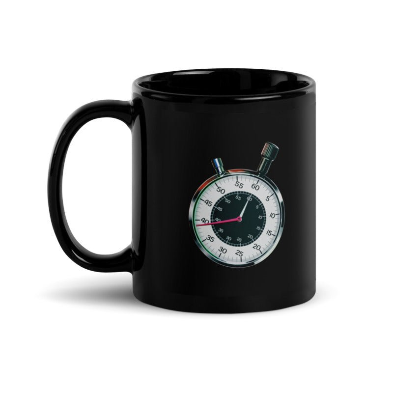 CBS News 60 Minutes 11 oz Black Mug - Paramount Shop
