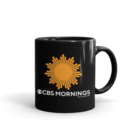 CBS News CBS Mornings Black Mug - Paramount Shop