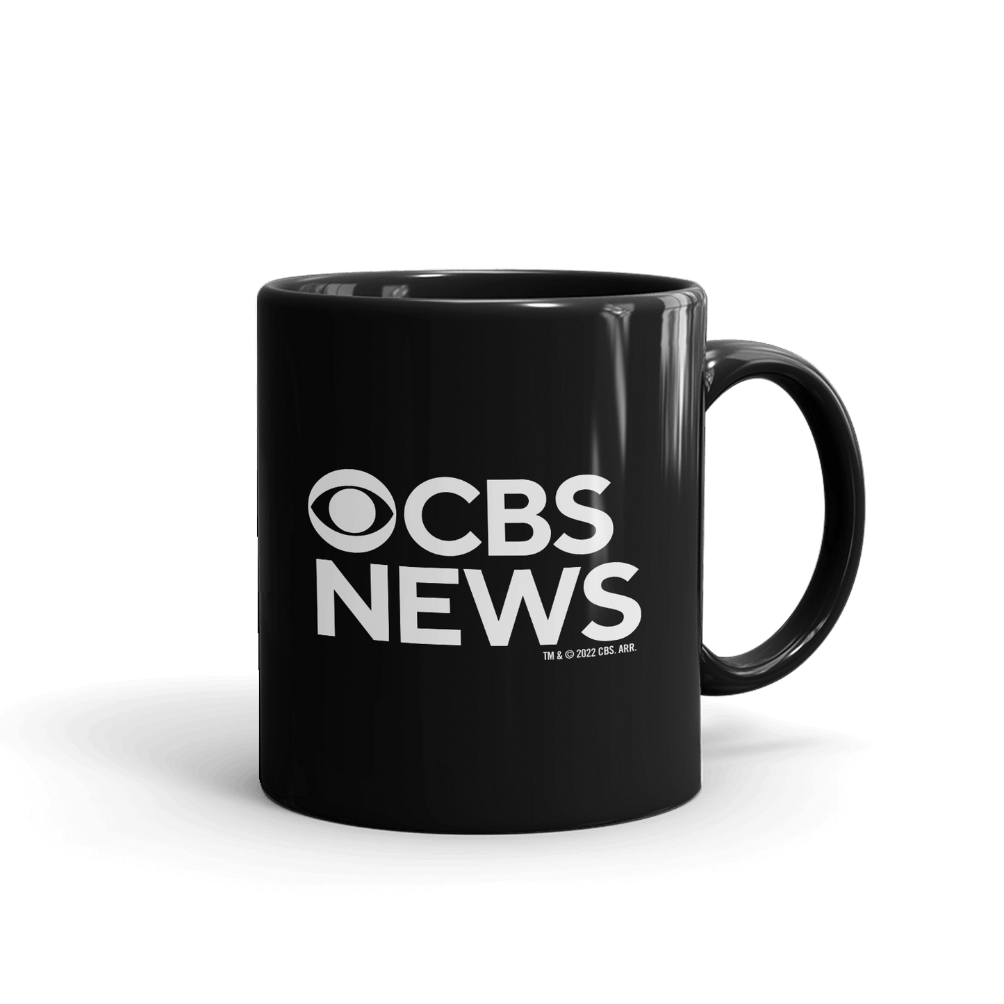 CBS News Logo Black Mug