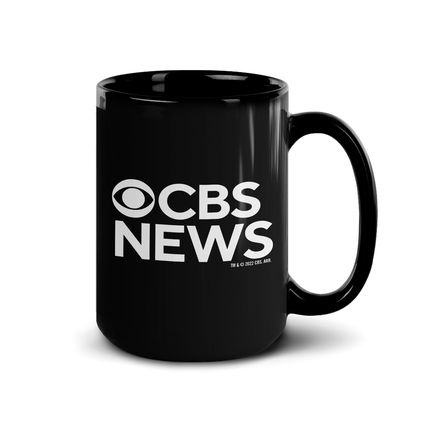 CBS News Logo Black Mug