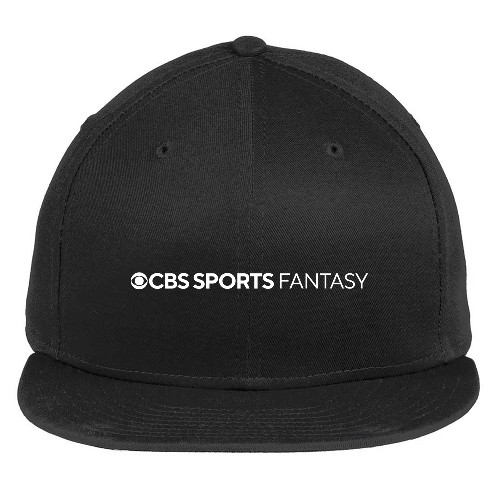 CBS Sports Fantasy Logo Bestickt Flach Bill Hut Paramount Shop cbs-sports-fantasy-logo-bestickt-flach-bill-hut-paramount-shop