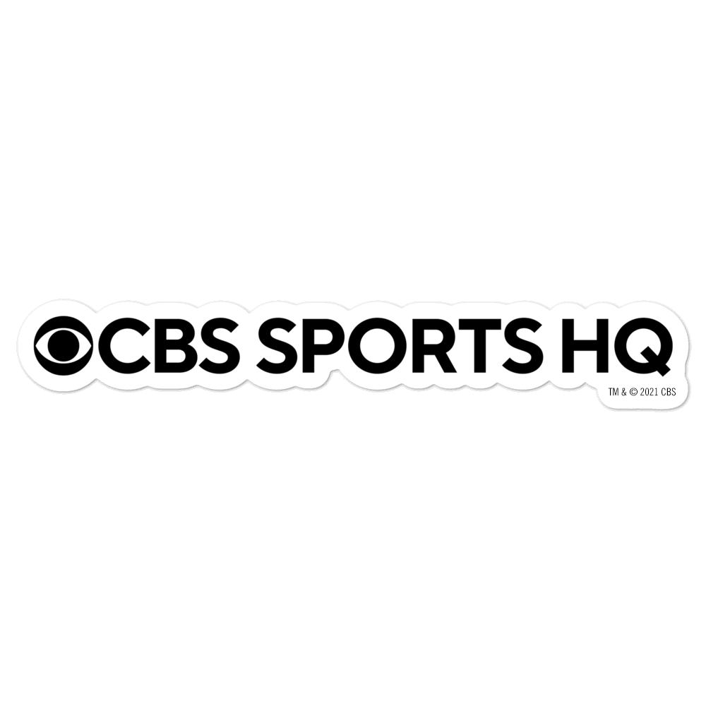 CBS Sports HQ Logo Adhesivo troquelado – Paramount Shop