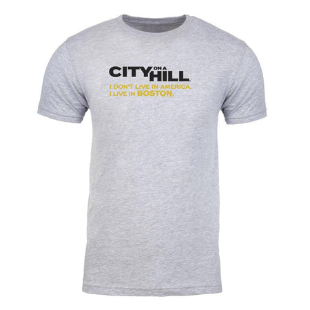 City on a Hill I Don't Live in America Adult Short Sleeve T - Shirt - Paramount Shop