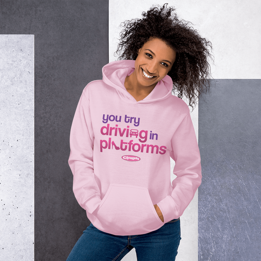 Clueless Driving In Platforms Hooded Sweatshirt Paramount Shop