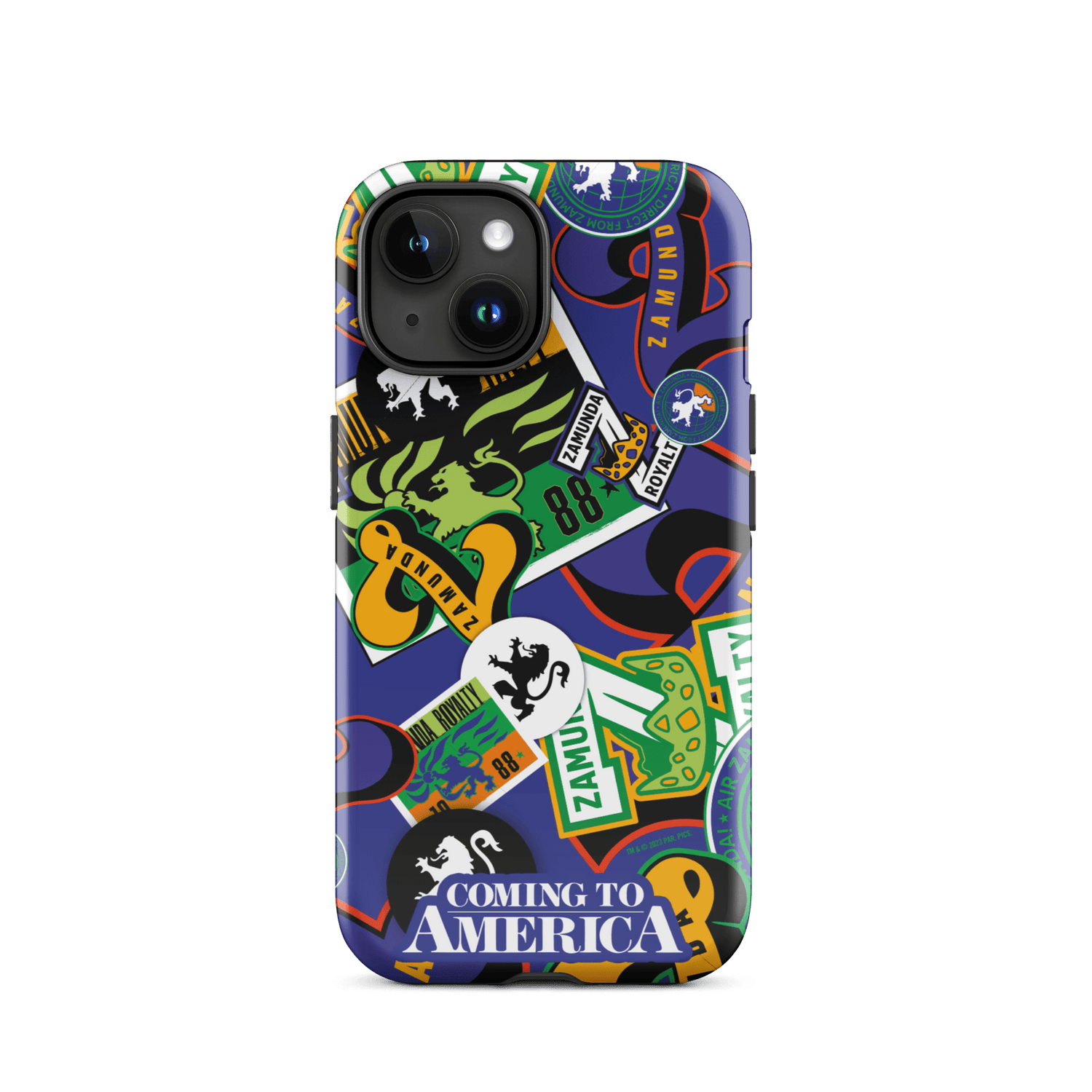 Coming To America Zamunda Pattern Tough Case for iPhone - Paramount Shop