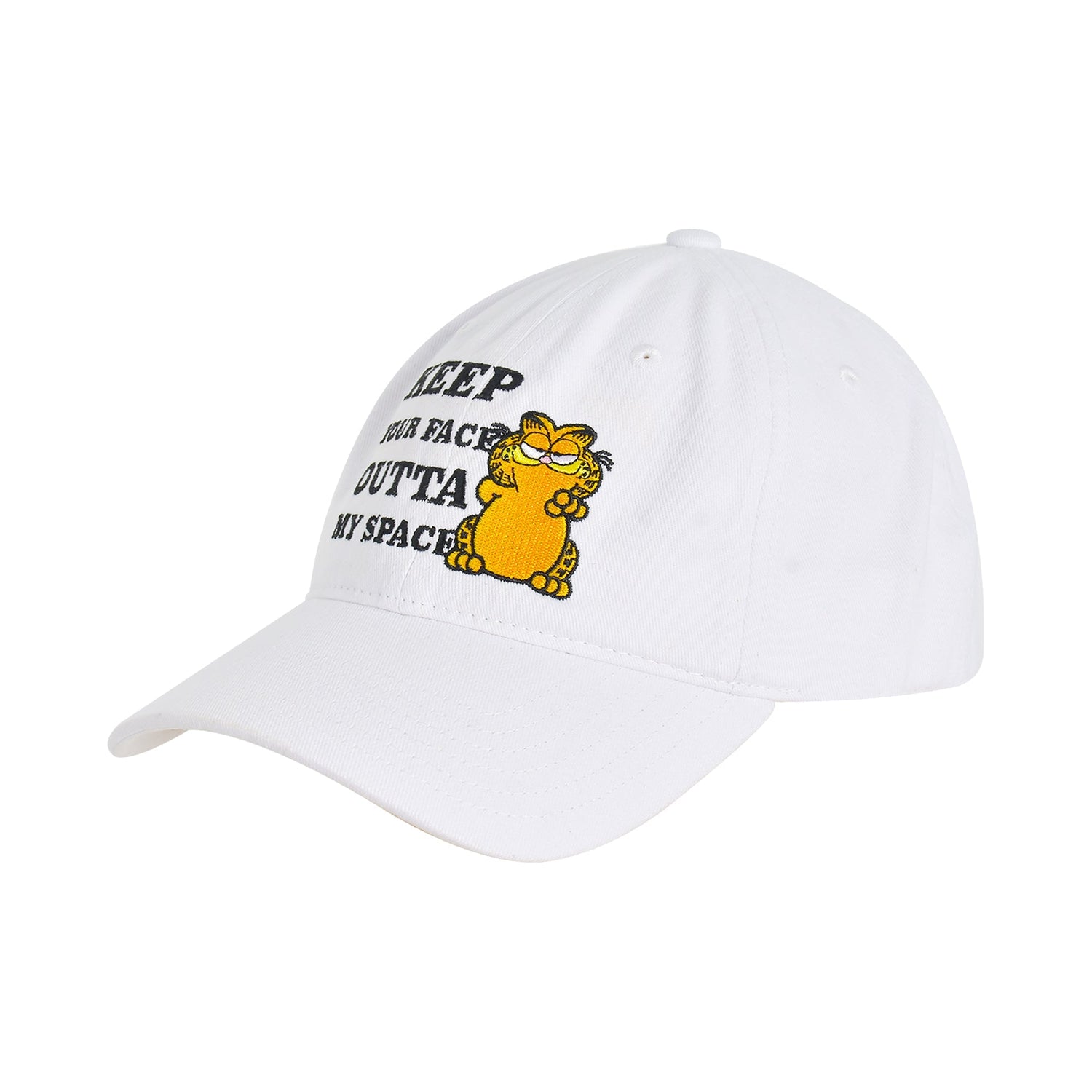 Concept One Garfield Dad Hat, Cotton Adjustable Baseball Cap with Curved Brim - Paramount Shop