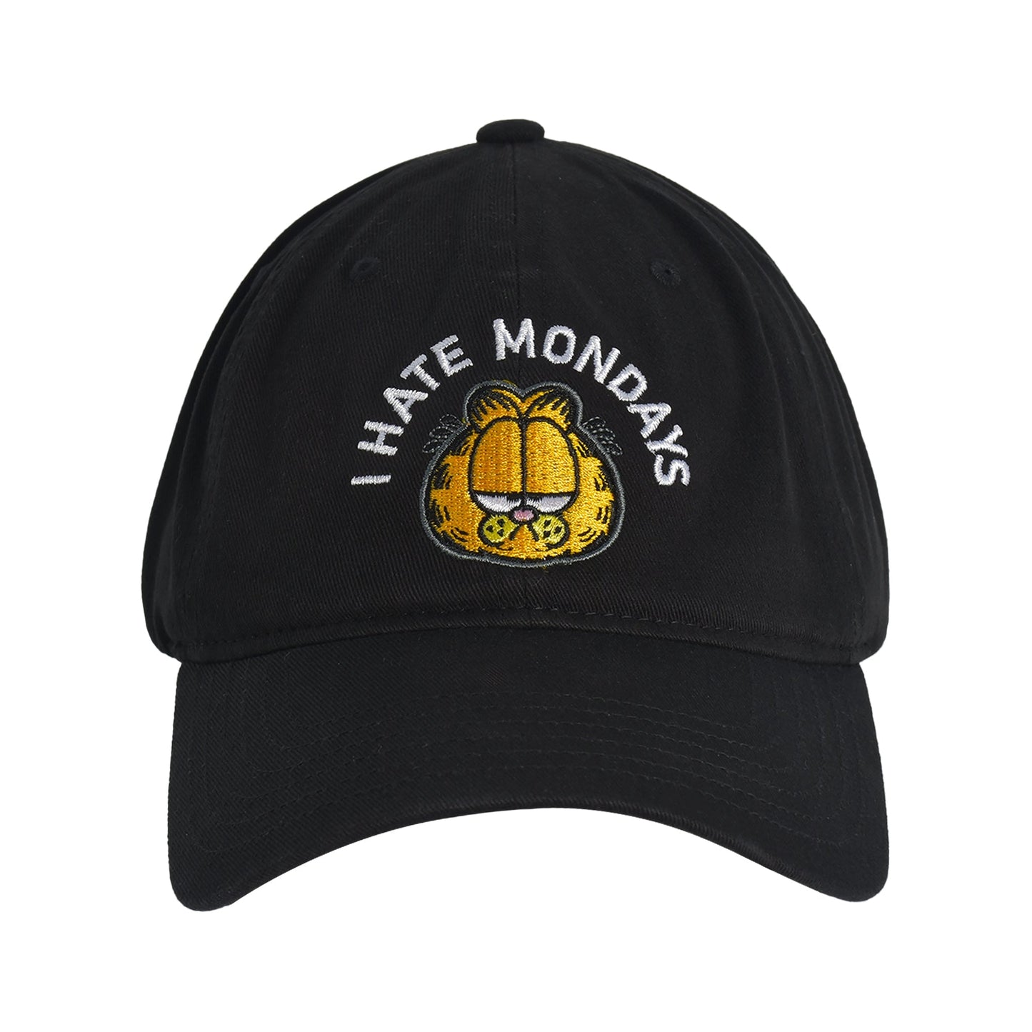 Concept One Unisex-Adult Garfield Dad Hat, Cotton Adjustable Baseball Cap with Curved Brim - Paramount Shop